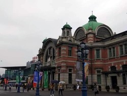 Foto: Stasiun Seoul yang dari Luar Mirip Istana