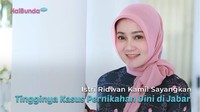 Istri Ridwan Kamil Sayangkan Tingginya Kasus Pernikahan Dini di Jabar