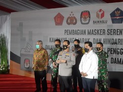 Polri Gandeng Preman Pasar Disiplinkan Penggunaan Masker Warga