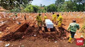 Satgas Covid-19 Sebut Kasus Kematian Terus Merangkak Naik
