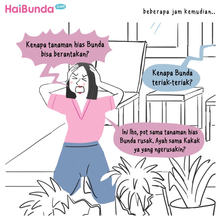 Komik Tanaman Hias Bunda