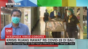 VIDEO: Krisis Ruang Rawat RS Covid-19 di Bali