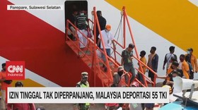 VIDEO: Izin Tinggal Habis, Malaysia Deportasi 55 TKI