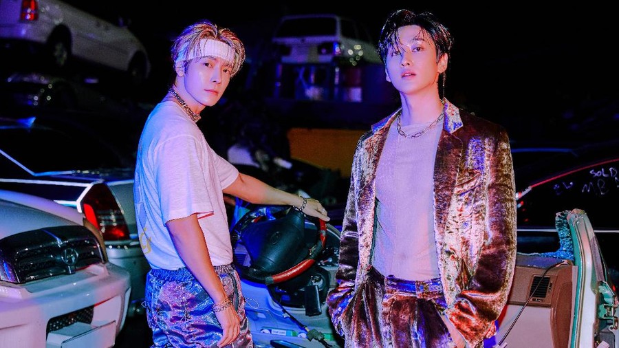 Perdana, Super Junior D&E Nyanyikan 'B.A.D' di 'Music Bank'