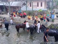 Sungai Surakatiga, Tempat Pemandian Kuda Keramat di Kuningan