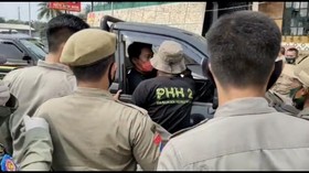 VIDEO: Tak Pakai Masker, Pengendara Bentak Petugas