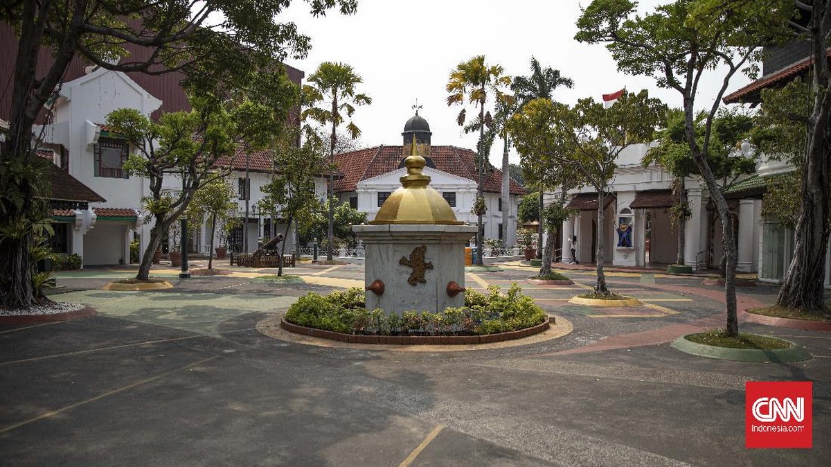 FOTO : Jejak Ancol Jelang PSBB Total
