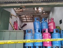 Blar! Ledakan Elpiji di Blitar Lukai Kaki dan Tangan Pemilik Toko