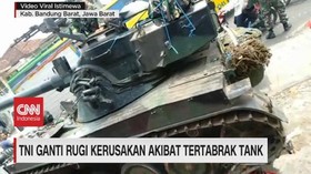 VIDEO: TNI Ganti Rugi Kerusakan Akibat Tertabrak Tank