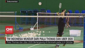 VIDEO: Tim Indonesia Mundur Dari Piala Thomas & Uber 2020