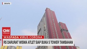 VIDEO: RS Darurat Wisma Atlet Siap Buka 5 Tower Tambahan