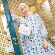 5 Gaya Hijab Segiempat Bahjatina untuk Daily hingga Formal