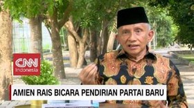 VIDEO: Amien Rais Bicara Pendirian Partai Baru