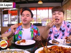 Bikin Laper! Puas Makan Kepiting Saus Padang dan Udang Saus Singapura