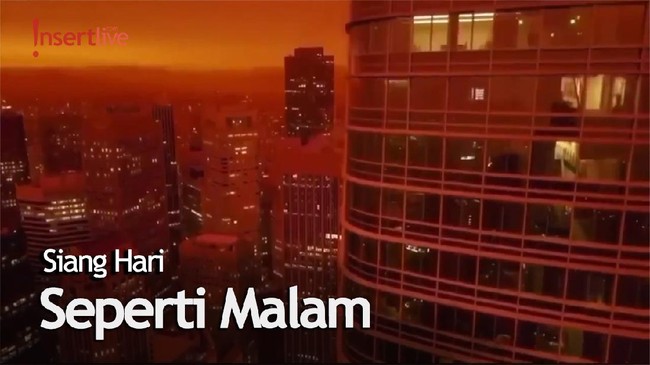 Geger Akibat Kebakaran Hutan, California Bak Planet Mars