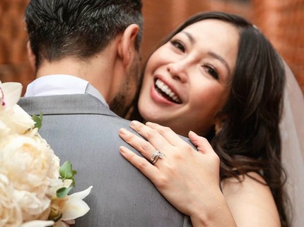 7 Potret Bahagia Chef Marinka Dinikahi Bule Tampan