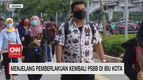 VIDEO: Menjelang Pemberlakuan Kembali PSBB di Ibu Kota