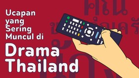 INFOGRAFIS: Ucapan yang Sering Muncul di Drama Thailand