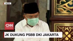 VIDEO: JK Dukung PSBB DKI Jakarta