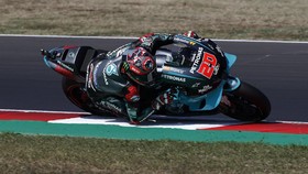 Quartararo Minta Maaf Buat Miller Gagal Finis