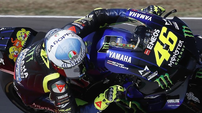 Valentino Rossi menganggap sirkuit Portimao MotoGP Portugal seru untuk dijalani meski ada beberapa titik yang sedikit menakutkan.