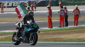 Morbidelli dan Miller Puas Duel di Akhir MotoGP Valencia