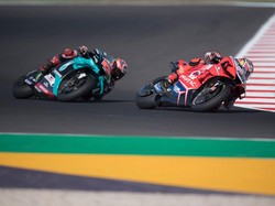 Sampah Lapisan Kaca Helm Quartararo Bikin Ducati Ngempos, Kok Bisa?