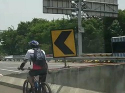 Polisi Periksa Tim Rombongan Pesepeda yang Viral Masuk Tol Jagorawi