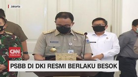 VIDEO: PSBB di DKI Resmi Berlaku, Fokus Area Kantor