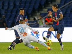PSG Vs Marseille Panas, Angel Di Maria Juga Dituduh Ludahi Lawan