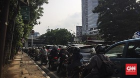 PSBB Hari Pertama, Jalanan Jakarta Tetap Ramai