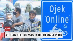 VIDEO: Aturan Keluar Masuk DKI di Masa PSBB