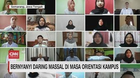 VIDEO: Bernyanyi Daring Massal di Masa Orientasi Kampus