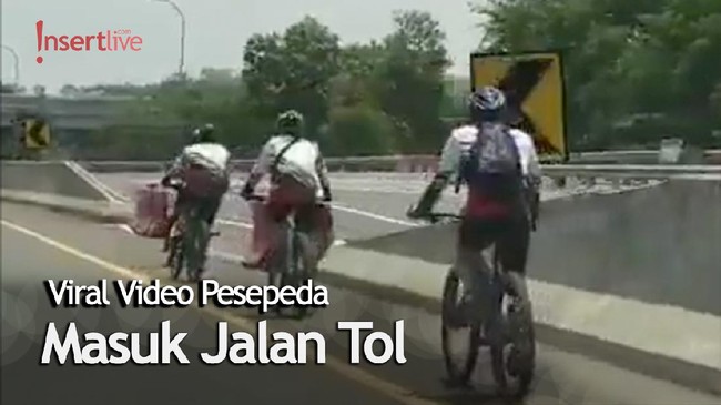 Viral Video Rombongan Pesepeda Masuk Tol Jagorawi, Polisi: Masih Pemeriksaan