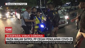 VIDEO: Razia Malam Satpol PP Cegah Penularan Covid-19