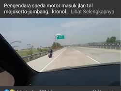 Lagi, Biker Masuk Tol Gegara Ikuti Google Maps