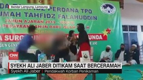 VIDEO: Syekh Ali Jaber Ditikam Saat Berceramah