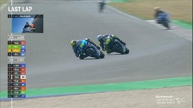 VIDEO: Detik-detik Rossi Gagal Podium di MotoGP San Marino