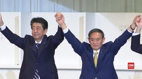 VIDEO: Yoshihide Suga Gantikan Shinzo Abe Jadi PM Jepang