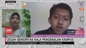 VIDEO: Kepala Humas Unesa Tanggapi Video Ospek Mahasiswa
