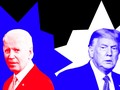 INFOGRAFIS: Saling Sindir Trump-Biden saat Kampanye