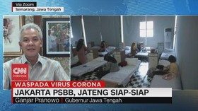 VIDEO: Jakarta PSBB, Jateng Siap-siap