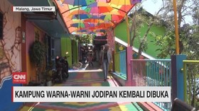 VIDEO: Kampung Warna-warni Jodipan Kembali Dibuka