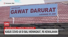 VIDEO: Kasus Covid-19 di Bali Meningkat, RS Kewalahan