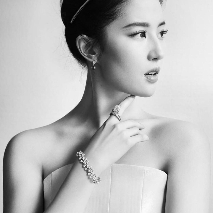 <p>Foto Liu Yifei dengan konsep monokrom ini membuatnya terlihat sangat elegan ya. (Foto: Instagram @yifei_cc)</p>