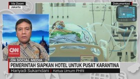 VIDEO: Pemerintah Siapkan Hotel untuk Pusat Karantina