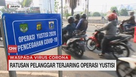 VIDEO: Ratusan Pelanggar Terjaring Operasi Yustisi