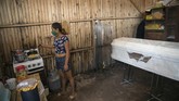FOTO: Suku Pedalaman Peru dan Pengobatan Leluhur Lawan Corona Penduduk di pedalaman hutan Amazon di Ucayali, Peru, menggunakan pengobatan tradisional warisan leluhur untuk menghadapi infeksi virus corona