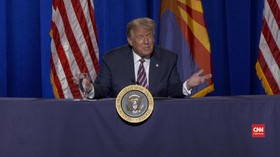 VIDEO: Donald Trump Klaim Unggul Jauh dari Joe Biden