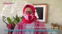 Istri Anies Baswedan Berharap Warga Jakarta Disiplin Hadapi Pandemi